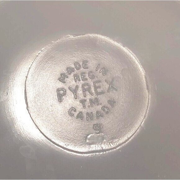 PYREX Bread Plates- Turquoise Blue-6.75 Inches - Set of 3-Made in Canada - Picture 7 of 10